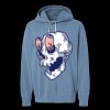 Unisex Garment-Dyed Lightweight Fleece Hooded Sweatshirt Thumbnail