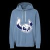 Unisex Garment-Dyed Lightweight Fleece Hooded Sweatshirt Thumbnail