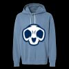Unisex Garment-Dyed Lightweight Fleece Hooded Sweatshirt Thumbnail