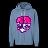 Unisex Garment-Dyed Lightweight Fleece Hooded Sweatshirt Thumbnail