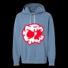 Unisex Garment-Dyed Lightweight Fleece Hooded Sweatshirt Thumbnail