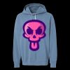 Unisex Garment-Dyed Lightweight Fleece Hooded Sweatshirt Thumbnail
