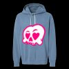 Unisex Garment-Dyed Lightweight Fleece Hooded Sweatshirt Thumbnail