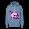 Unisex Garment-Dyed Lightweight Fleece Hooded Sweatshirt Thumbnail