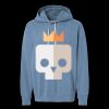 Unisex Garment-Dyed Lightweight Fleece Hooded Sweatshirt Thumbnail