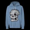 Unisex Garment-Dyed Lightweight Fleece Hooded Sweatshirt Thumbnail