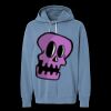 Unisex Garment-Dyed Lightweight Fleece Hooded Sweatshirt Thumbnail
