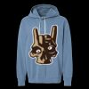Unisex Garment-Dyed Lightweight Fleece Hooded Sweatshirt Thumbnail