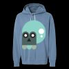 Unisex Garment-Dyed Lightweight Fleece Hooded Sweatshirt Thumbnail