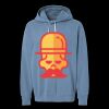 Unisex Garment-Dyed Lightweight Fleece Hooded Sweatshirt Thumbnail