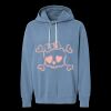 Unisex Garment-Dyed Lightweight Fleece Hooded Sweatshirt Thumbnail