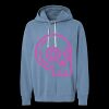 Unisex Garment-Dyed Lightweight Fleece Hooded Sweatshirt Thumbnail