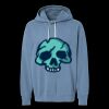 Unisex Garment-Dyed Lightweight Fleece Hooded Sweatshirt Thumbnail