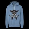 Unisex Garment-Dyed Lightweight Fleece Hooded Sweatshirt Thumbnail