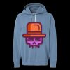 Unisex Garment-Dyed Lightweight Fleece Hooded Sweatshirt Thumbnail