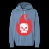 Unisex Garment-Dyed Lightweight Fleece Hooded Sweatshirt Thumbnail
