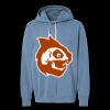 Unisex Garment-Dyed Lightweight Fleece Hooded Sweatshirt Thumbnail