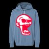 Unisex Garment-Dyed Lightweight Fleece Hooded Sweatshirt Thumbnail