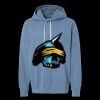 Unisex Garment-Dyed Lightweight Fleece Hooded Sweatshirt Thumbnail