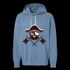 Unisex Garment-Dyed Lightweight Fleece Hooded Sweatshirt Thumbnail