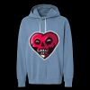 Unisex Garment-Dyed Lightweight Fleece Hooded Sweatshirt Thumbnail