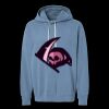 Unisex Garment-Dyed Lightweight Fleece Hooded Sweatshirt Thumbnail
