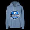 Unisex Garment-Dyed Lightweight Fleece Hooded Sweatshirt Thumbnail