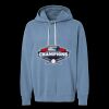 Unisex Garment-Dyed Lightweight Fleece Hooded Sweatshirt Thumbnail