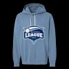 Unisex Garment-Dyed Lightweight Fleece Hooded Sweatshirt Thumbnail