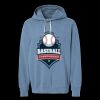 Unisex Garment-Dyed Lightweight Fleece Hooded Sweatshirt Thumbnail