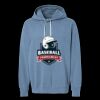 Unisex Garment-Dyed Lightweight Fleece Hooded Sweatshirt Thumbnail