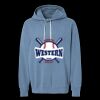 Unisex Garment-Dyed Lightweight Fleece Hooded Sweatshirt Thumbnail