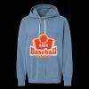 Unisex Garment-Dyed Lightweight Fleece Hooded Sweatshirt Thumbnail