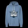 Unisex Garment-Dyed Lightweight Fleece Hooded Sweatshirt Thumbnail