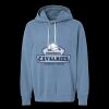 Unisex Garment-Dyed Lightweight Fleece Hooded Sweatshirt Thumbnail
