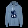 Unisex Garment-Dyed Lightweight Fleece Hooded Sweatshirt Thumbnail
