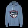 Unisex Garment-Dyed Lightweight Fleece Hooded Sweatshirt Thumbnail
