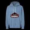 Unisex Garment-Dyed Lightweight Fleece Hooded Sweatshirt Thumbnail