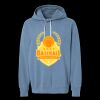 Unisex Garment-Dyed Lightweight Fleece Hooded Sweatshirt Thumbnail