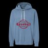 Unisex Garment-Dyed Lightweight Fleece Hooded Sweatshirt Thumbnail