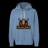 Unisex Garment-Dyed Lightweight Fleece Hooded Sweatshirt Thumbnail