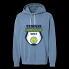 Unisex Garment-Dyed Lightweight Fleece Hooded Sweatshirt Thumbnail