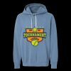 Unisex Garment-Dyed Lightweight Fleece Hooded Sweatshirt Thumbnail