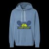 Unisex Garment-Dyed Lightweight Fleece Hooded Sweatshirt Thumbnail