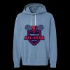 Unisex Garment-Dyed Lightweight Fleece Hooded Sweatshirt Thumbnail