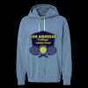 Unisex Garment-Dyed Lightweight Fleece Hooded Sweatshirt Thumbnail