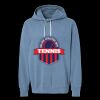 Unisex Garment-Dyed Lightweight Fleece Hooded Sweatshirt Thumbnail