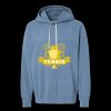Unisex Garment-Dyed Lightweight Fleece Hooded Sweatshirt Thumbnail