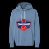 Unisex Garment-Dyed Lightweight Fleece Hooded Sweatshirt Thumbnail