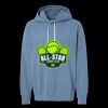 Unisex Garment-Dyed Lightweight Fleece Hooded Sweatshirt Thumbnail